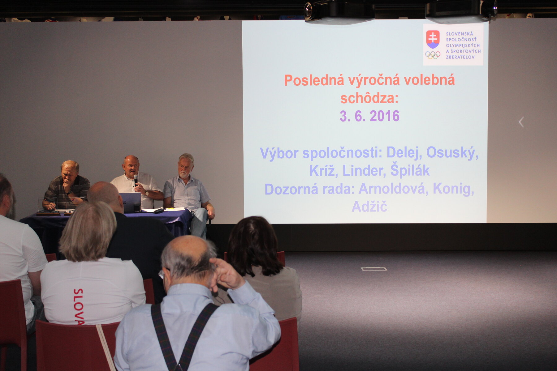 Výročná členská schôdza SSOŠZ v Slovenskom olympijskom a športovom múzeu – fotografia 12